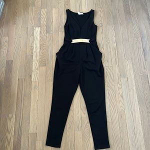 AGACI Black Bodycon Jumpsuit